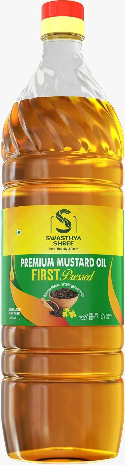 Swasthya Shree Premium Mustard Oil – First Pressed (1L)